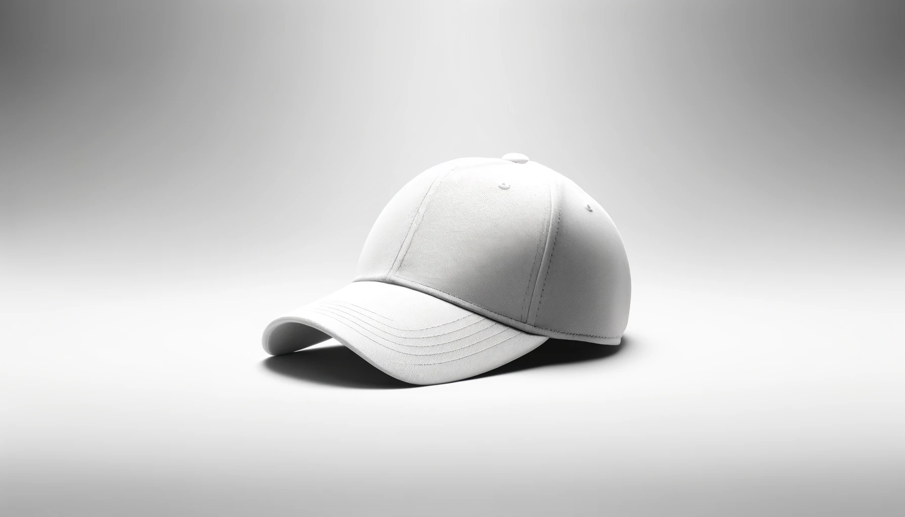 A freshly washed and clean cap placed on a clean white surface, showing its pristine condition.