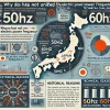 An-infographic-style-image-explaining-why-Japan-has-not-unified-its-electric-power-frequency-between-50Hz-and-60Hz